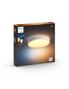 Plafón techo LED inteligente grande Enrave blanco 33,5W | LeonLeds 2