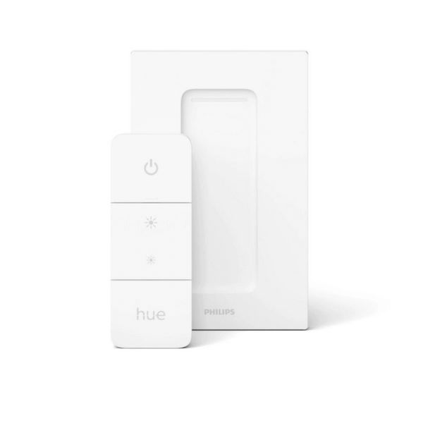 Plafón techo LED inteligente grande Enrave negro 33,5W IP20 Hue Dimmer incluido