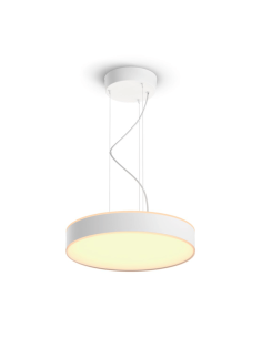 Lámpara techo LED inteligente Enrave blanco 33,5W | LeonLeds