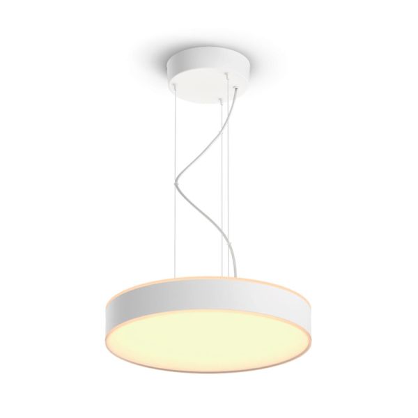 Lámpara techo LED inteligente Enrave blanco 33,5W | LeonLeds