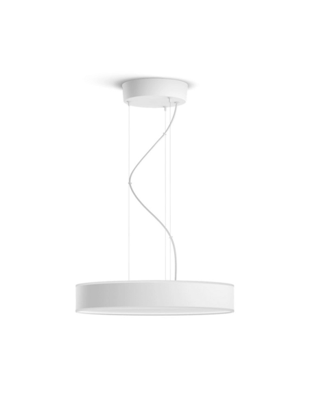 Lámpara techo LED inteligente Enrave blanco 33,5W detalle producto