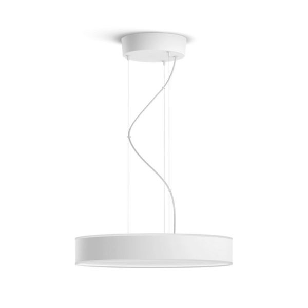 Lámpara techo LED inteligente Enrave blanco 33,5W detalle producto