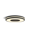 Plafón techo LED inteligente Being negro 22,5W | LeonLeds