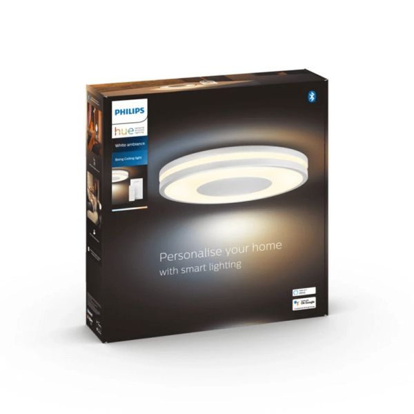 Plafón de techo LED inteligente Being blanco 22,5W caja producto