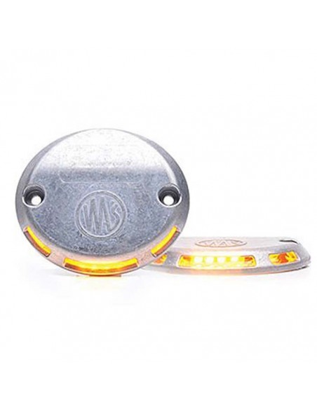 Luz de advertencia Redonda Led para maquinas elevadoras Was