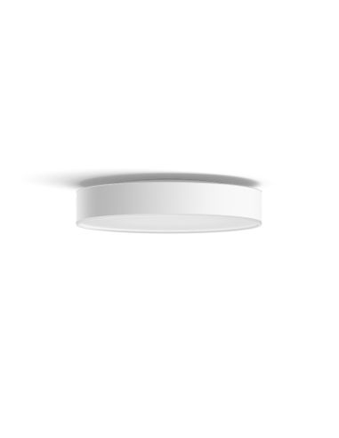 Plafón techo LED inteligente Enrave mediano blanco | LeonLeds
