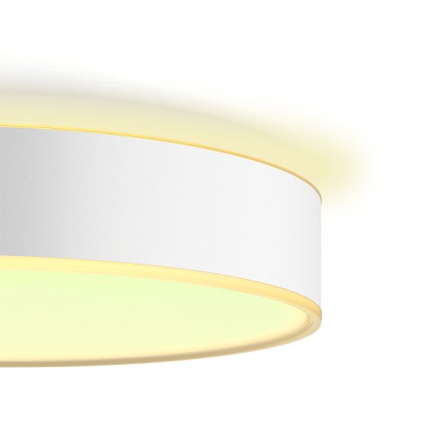 Plafón de techo LED inteligente Infuse grande luz encendida