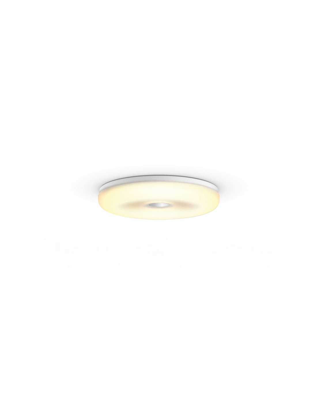 Plafonnier LED intelligent pour salle de bain Struana blanc IP44 22W