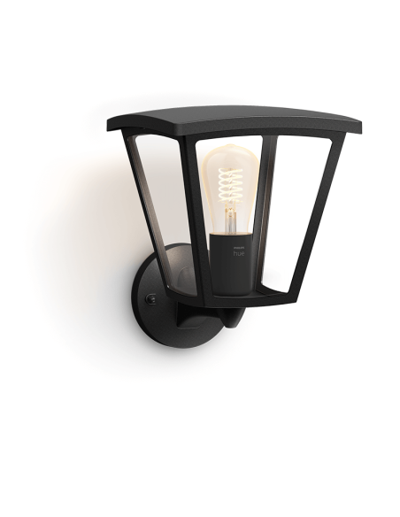Inara Arandela LED preta para exterior 1 light 7W | leonleds