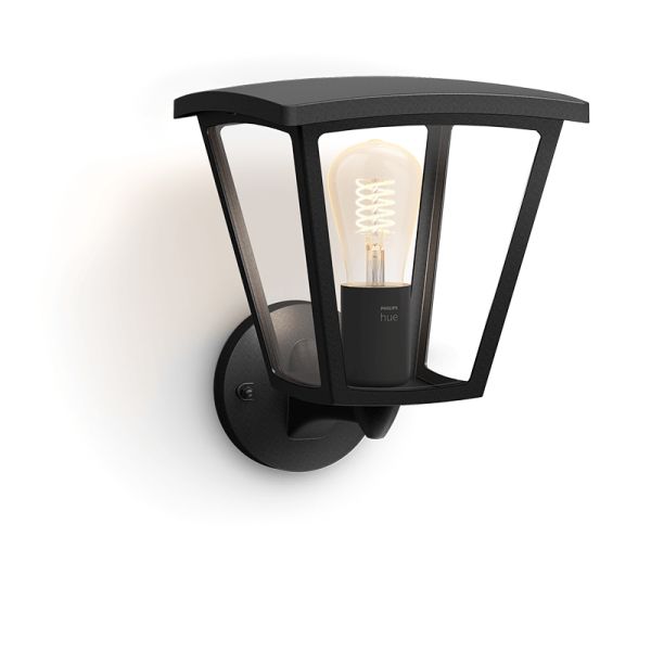 Aplique para exterior LED Inara Negro 1 luz 7W | LeonLeds