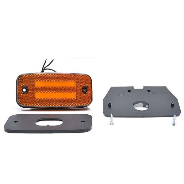 Pilotos LED de Galibo para remolques para camiones LED 24V Camión 12V luces remolque ambar blanca y roja de Was | LeonLeds