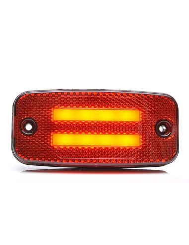 Pilotos LED de Galibo para remolques para camiones LED 24V Camión 12V luces remolque ambar blanca y roja de Was | LeonLeds
