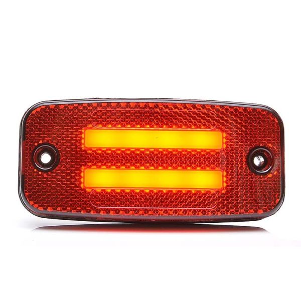 Feux de gabarit LED pour remorques de camion LED 24V Camion 12V Feux de remorque Ambre Blanc et Rouge Était | leonleds