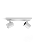 Foco LED 2 luces Runner blanco 2x5W detalles producto