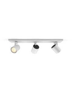 Foco LED 3 luces Runner blanco | LeonLeds
