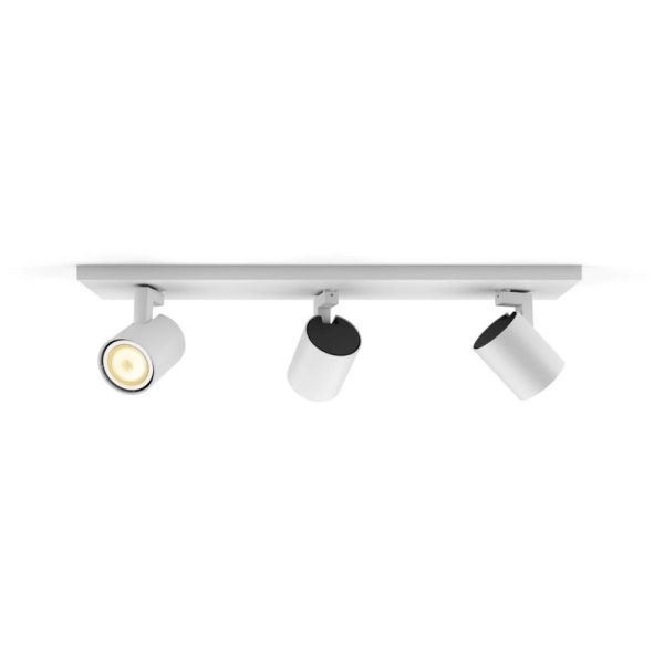 Foco LED 3 luces Runner blanco | LeonLeds
