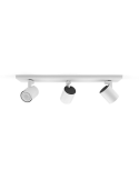 Foco LED 3 luces Runner blanco detalle producto