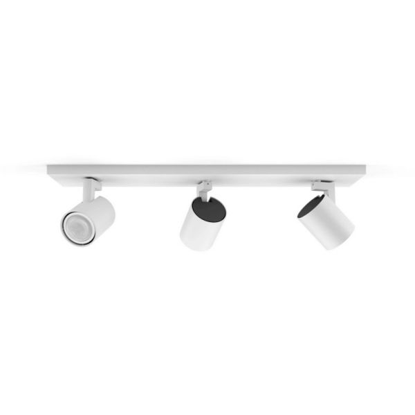 Foco LED 3 luces Runner blanco detalle producto