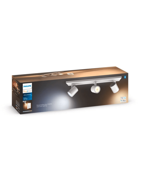Refletor LED 3 luzes Runner caixa de produto branco
