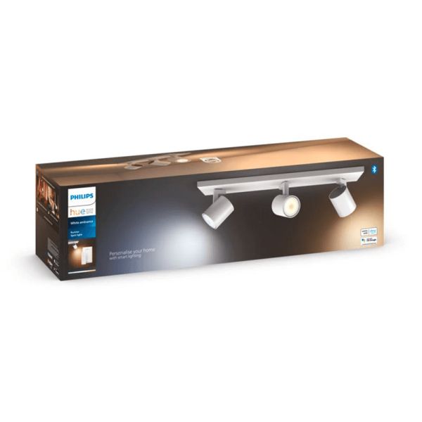 Foco LED 3 luces Runner blanco caja producto
