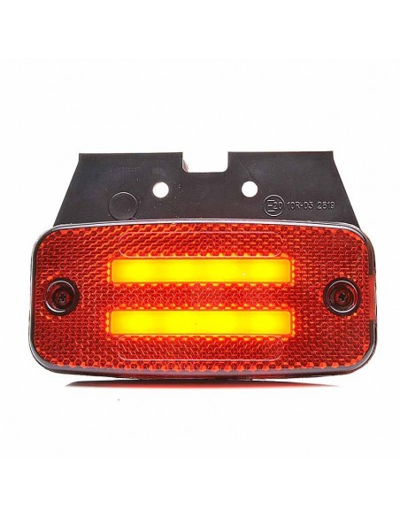 Feux de gabarit LED pour remorques de camion LED 24V Camion 12V Feux de remorque Ambre Blanc et Rouge Était | leonleds