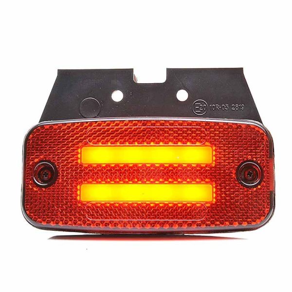 LED Clearance Lights para Truck Trailers LED 24V Truck 12V Trailer Lights Âmbar Branco e Vermelho Was | leonleds