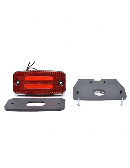 LED Clearance Lights para Truck Trailers LED 24V Truck 12V Trailer Lights Âmbar Branco e Vermelho Was | leonleds