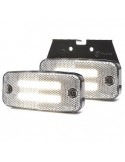 Feux de gabarit LED pour remorques de camion LED 24V Camion 12V Feux de remorque Ambre Blanc et Rouge Était | leonleds
