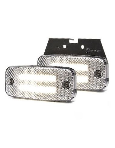 LED Clearance Lights para Truck Trailers LED 24V Truck 12V Trailer Lights Âmbar Branco e Vermelho Was | leonleds