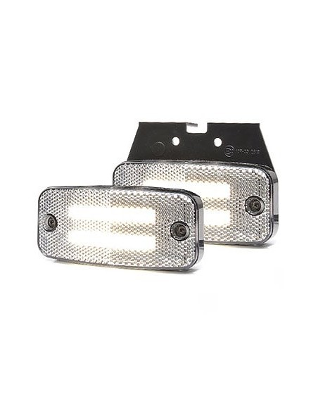 Feux de gabarit LED pour remorques de camion LED 24V Camion 12V Feux de remorque Ambre Blanc et Rouge Était | leonleds