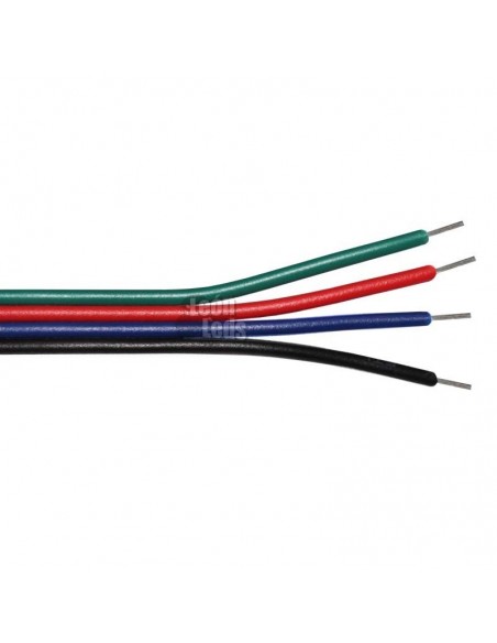 Câble de connexion pour bande LED RGB - 1 mètre -