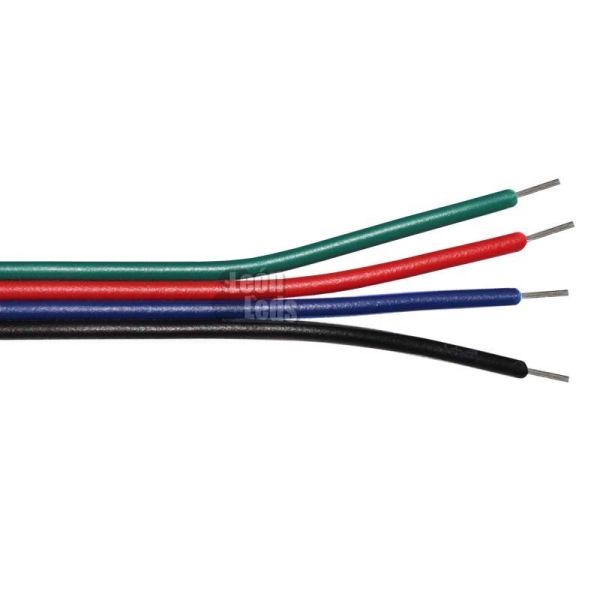 Câble de connexion pour bande LED RGB - 1 mètre -