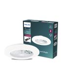 Plafón Ventilador LED de techo Amigo, blanco DC - 20W - Luz regulable 2700K A 6500K 4000Lm Philips | LeonLeds