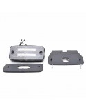 Pilotos LED de Galibo para remolques para camiones LED 24V Camión 12V luces remolque ambar blanca y roja de Was | LeonLeds