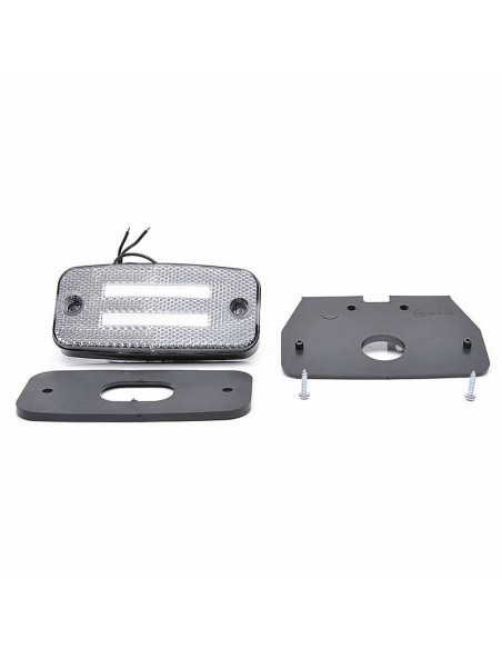 LED Clearance Lights para Truck Trailers LED 24V Truck 12V Trailer Lights Âmbar Branco e Vermelho Was | leonleds