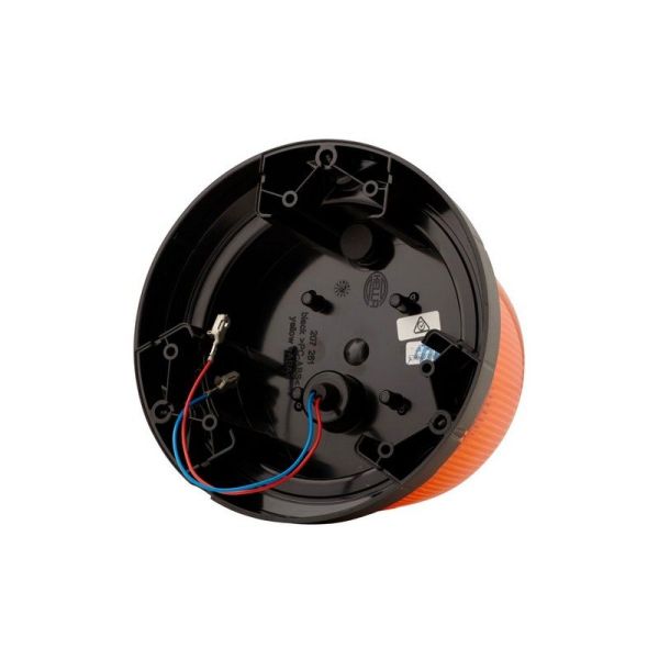 Rotativo LED ámbar RotaLED Compact con cable 12/24V Sujección con tornillo 2RL 014 979 001