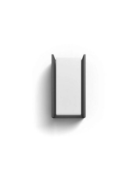 Aplique pared LED exterior inteligente Turaco antracita Hue detalle producto apagado