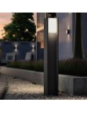 Baliza LED exterior inteligente Turaco antracita Philips Hue detalles producto exterior