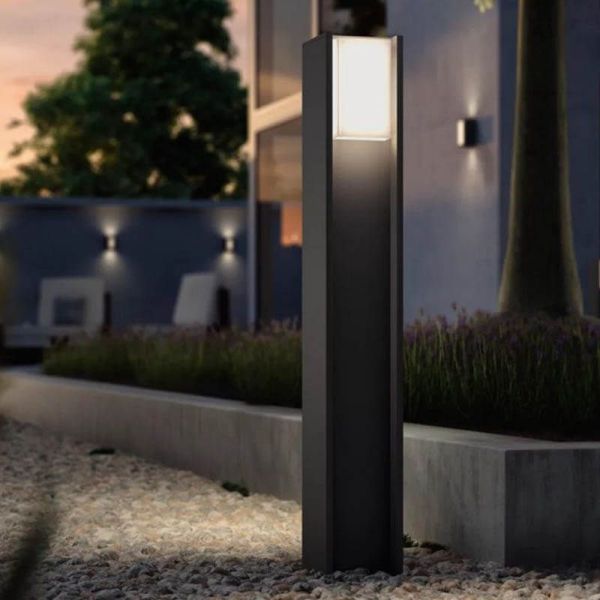 Baliza LED exterior inteligente Turaco antracita Philips Hue detalles producto exterior