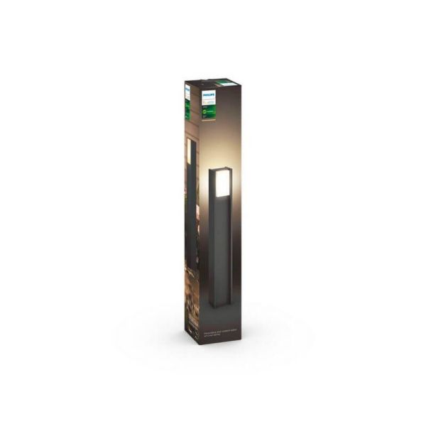 Baliza LED exterior inteligente Turaco antracita Philips Hue caja producto