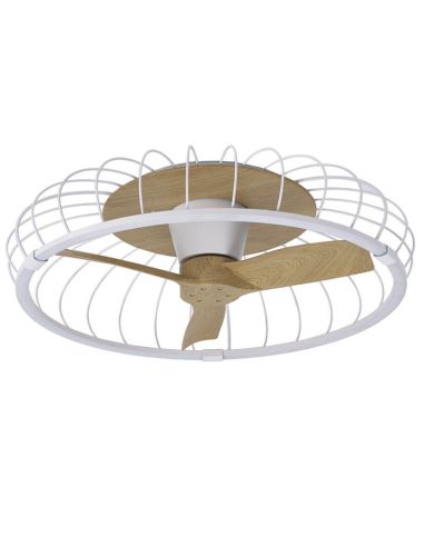 Deckenventilator LED leise Nature...