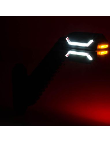 Calibre LED longo Flexível Dragão 3 Luzes 12V 24V SM1 AM RM1 Horpol LD 2995 | leonleds