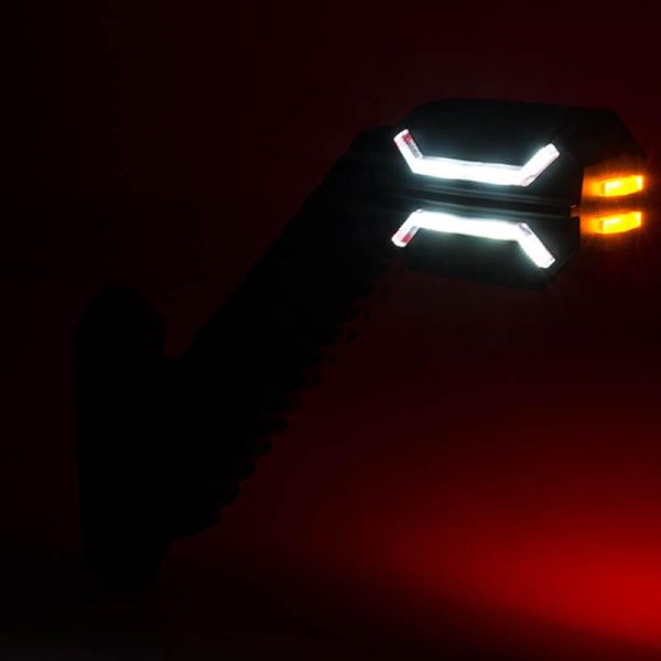 Manomètre LED Long Flexible Dragon 3 Feux 12V 24V SM1 AM RM1 Horpol LD 2994 | leonleds