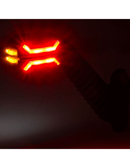 Manomètre LED Long Flexible Dragon 3 Feux 12V 24V SM1 AM RM1 Horpol LD 2994 | leonleds