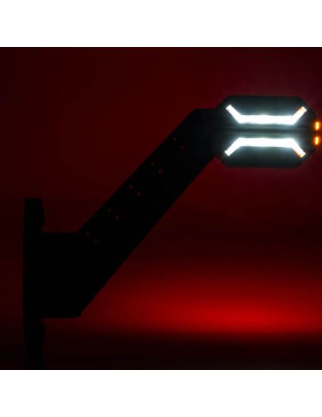 Calibre LED longo Flexível Dragão 3 Luzes 12V 24V SM1 AM RM1 Horpol LD 2994 | leonleds