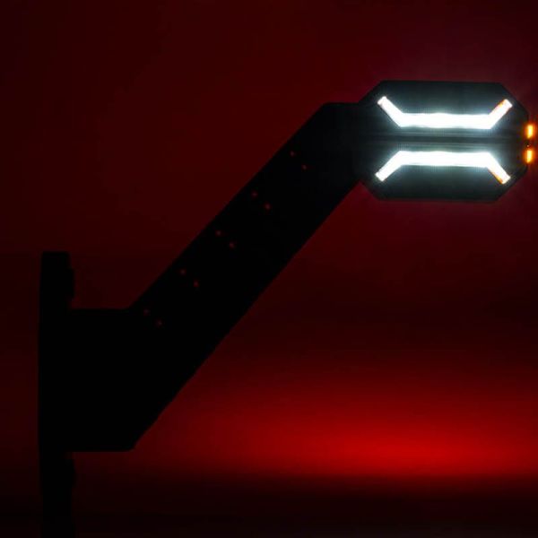 Manomètre LED Long Flexible Dragon 3 Feux 12V 24V SM1 AM RM1 Horpol LD 2994 | leonleds