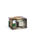 Aplique de pared LED exterior inteligente Lucca Hue White caja producto