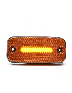 Feu de position LED avec réflecteur catadioptrique Was Ambre Rouge Blanc avec 1 LED Line effet néon et avec support de montage 2