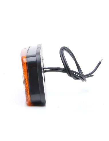 Piloto de Posición LED con Reflector Catadióptrcio de Was Ambar Rojo Blanco con 1 Linea LED efecto Neon y con soporte de sujecci