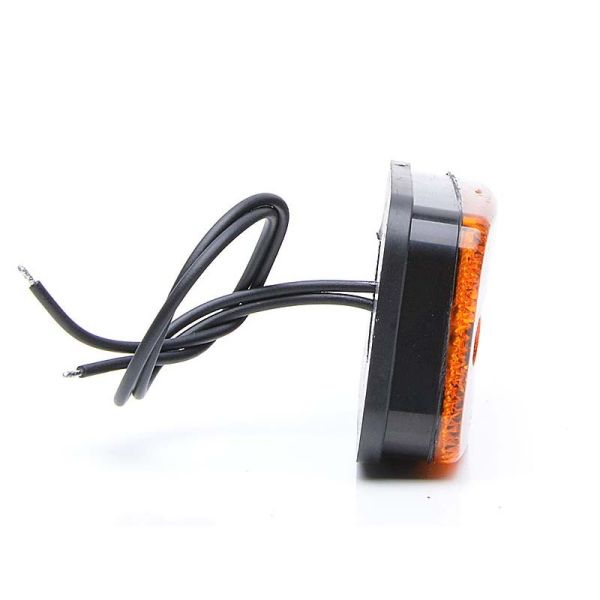 Piloto de Posición LED con Reflector Catadióptrcio de Was Ambar Rojo Blanco con 1 Linea LED efecto Neon y con soporte de sujecci